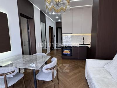2-комнатная квартира · 50 м² · 7/16 этаж, Каныша Сатпаева за 59 млн ₸ в Алматы, Бостандыкский р-н