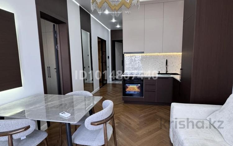 2-комнатная квартира · 50 м² · 7/16 этаж, Каныша Сатпаева за 59 млн ₸ в Алматы, Бостандыкский р-н — фото 2