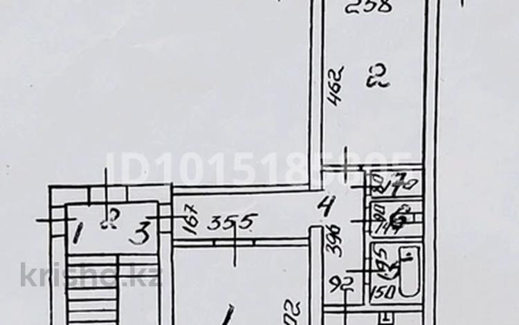 2-комнатная квартира · 46 м² · 1/2 этаж, Абая 25 за 8 млн ₸ в Балхаше — фото 2
