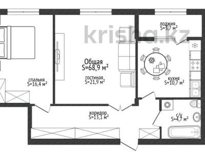 Пәтерлер в Костанайской обл.: 2-бөлмелі пәтер · 68.9 м² · 3/7 қабат, П.Корчагина 1 — В 19 мкр, бағасы: 21 млн 〒 2-бөлмелі пәтер · 68.9 м² · 3/7 қабат, П.Корчагина 1 — В 19 мкр, бағасы: 21 млн 〒 в Рудном