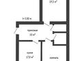 2-бөлмелі пәтер · 75.2 м² · 4/5 қабат, Алтын орда ш/а. 353/1, бағасы: 16.5 млн ₸ в Актобе, мкр. Алтын орда — фото 2