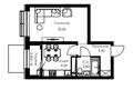 1-бөлмелі пәтер · 38.1 м² · 2/7 қабат, Туркестан, бағасы: ~ 21.7 млн ₸ в Алматы