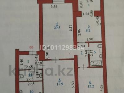 4-бөлмелі пәтер · 87 м² · 3/5 қабат, Старый город, Айтекеби 1, бағасы: 23 млн 〒 в Актобе
