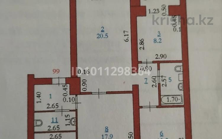 4-комнатная квартира · 87 м² · 3/5 этаж, Старый город, Айтекеби 1 за 22.3 млн ₸ в Актобе — фото 2