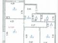 3-бөлмелі пәтер · 100 м² · 6/7 қабат, А. Бокейхан 46 — Фаризы Онгарсыновой, бағасы: 100 млн ₸ в Астане, Есильский р-н — фото 14