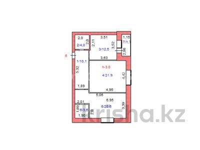 2-комнатная квартира · 74.4 м² · 2/9 этаж, мкр. Сарыарка 2Г за ~ 23.1 млн 〒 в Кокшетау