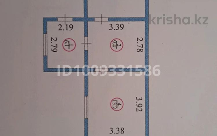 Дача · 3 комнаты · 56.5 м² · 10 сот., Тамшалы 2 65/1 за 7.5 млн 〒 в Батыре — фото 2