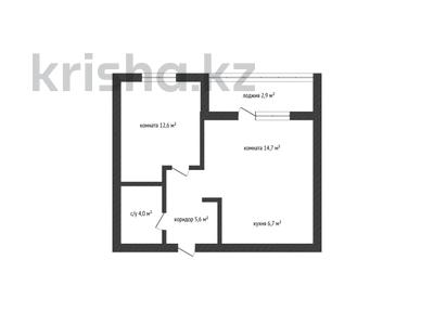 2-комнатная квартира · 46.5 м² · 3/10 этаж, Наурызбай Батыра 138 за 22 млн ₸ в Кокшетау