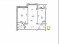 2-комнатная квартира · 58.6 м² · 4/13 этаж, Кабдолова 14 за 48 млн ₸ в Алматы, Ауэзовский р-н — фото 39