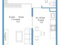 1-комнатная квартира · 35 м² · 8/9 этаж, Райымбек 590/15 — Aport Mall West за 21.8 млн ₸ в Алматы, Наурызбайский р-н — фото 10
