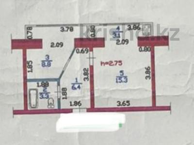 1-комнатная квартира · 36 м² · 3/3 этаж, мкр Ерменсай, Университетская за 25.5 млн 〒 в Алматы, Бостандыкский р-н