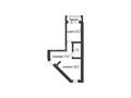 1-бөлмелі пәтер · 45.7 м² · 4/9 қабат, Г. Каирбекова, бағасы: 22.5 млн ₸ в Костанае — фото 3