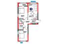 3-комнатная квартира · 69.2 м², ​Приканальная БАК 99а за ~ 59.9 млн ₸ в Алматы, Медеуский р-н — фото 3