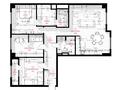 4-бөлмелі пәтер · 130 м² · 12/21 қабат, Калдаякова 3, бағасы: 145 млн ₸ в Астане — фото 21