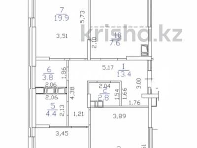 4-бөлмелі пәтер · 110 м² · 8/12 қабат, Минина 14а, бағасы: 141 млн 〒 в Алматы, Бостандыкский р-н