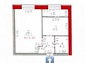 1-бөлмелі пәтер · 41.7 м² · 2/12 қабат, Улица Жошы хан 14/1, бағасы: 29.9 млн ₸ в Астане, Есильский р-н — фото 9