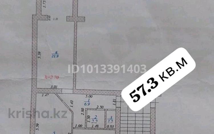 2-бөлмелі пәтер · 57.3 м² · 5/6 қабат, 16-ш/а. 43/2, бағасы: 14 млн ₸ в Актау, 16-й мкр  — фото 2