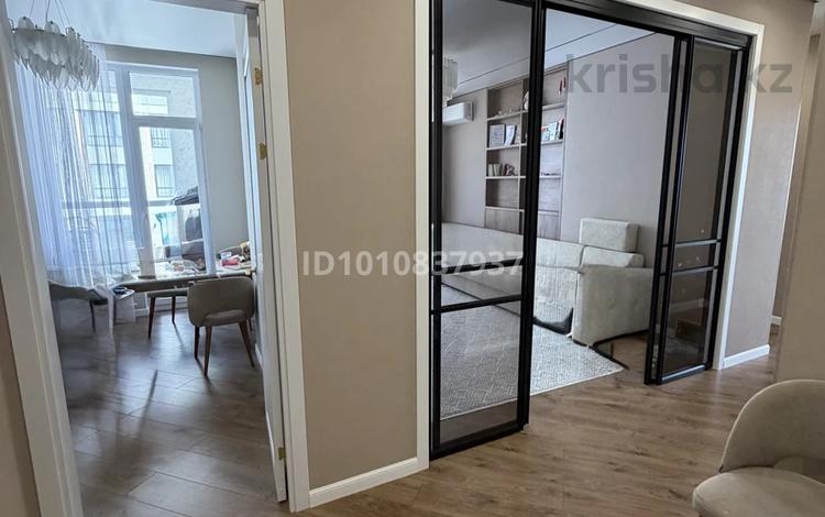 3-комнатная квартира · 84 м² · 18/22 этаж, сыганак 24 за 65 млн ₸ в Астане, Нура р-н — фото 2