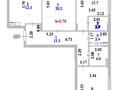 3-бөлмелі пәтер · 84 м² · 3/12 қабат, Аль-Фараби 9 — Бухар Жырау, бағасы: 69.9 млн ₸ в Астане, Есильский р-н — фото 2