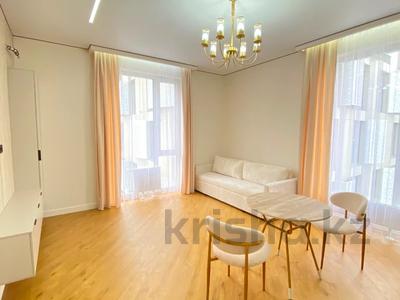 2-бөлмелі пәтер · 43 м² · 6/9 қабат, Жандосова 1 — Cулейменова, бағасы: 50.5 млн ₸ в Алматы, Бостандыкский р-н