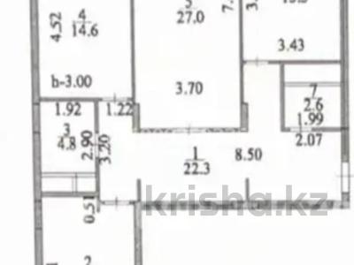 3-комнатная квартира · 103 м² · 9/16 этаж, Ракымжан Кошкарбаев 54а — Кошкарбаева за 53 млн 〒 в Астане, Алматы р-н