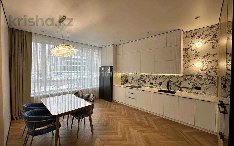 3-комнатная квартира · 112.3 м² · 5/21 этаж, Сыганак 52/2 — Кабанбай батыр за 122.9 млн ₸ в Астане, Есильский р-н — фото 2