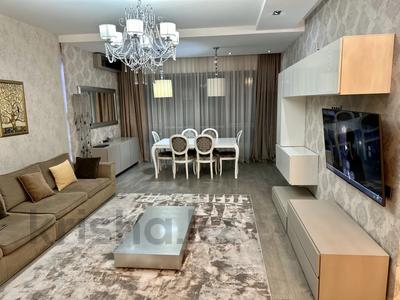 4-бөлмелі пәтер · 160 м² · 14/22 қабат, мкр Коктем-1, Бухар жырау 27/5 — Маркова, бағасы: 2.5 млн ₸ в Алматы, Бостандыкский р-н