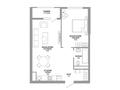 2-бөлмелі пәтер · 49.4 м², ул. Райымбека, 210/8, бағасы: ~ 38 млн ₸ в Алматы — фото 3