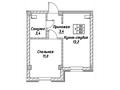 1-комнатная квартира, 31 м², Жангозина 61Б за ~ 9.9 млн 〒 в Каскелене — фото 2
