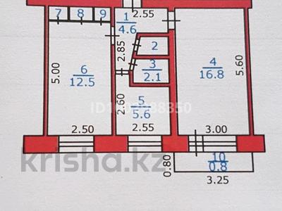 2-бөлмелі пәтер · 45 м² · 5/5 қабат, 3 микр-он 35, бағасы: 7.5 млн ₸ в Риддере