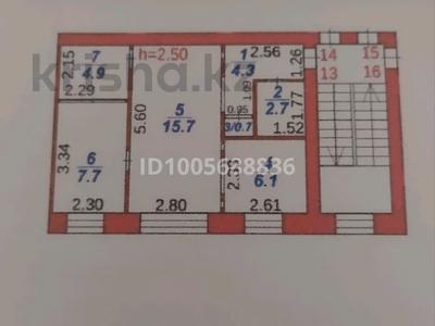 2-комнатная квартира · 42 м² · 2/4 этаж, мкр Новый Город, Ул.Ермекова за 17 млн 〒 в Караганде, Казыбек би р-н