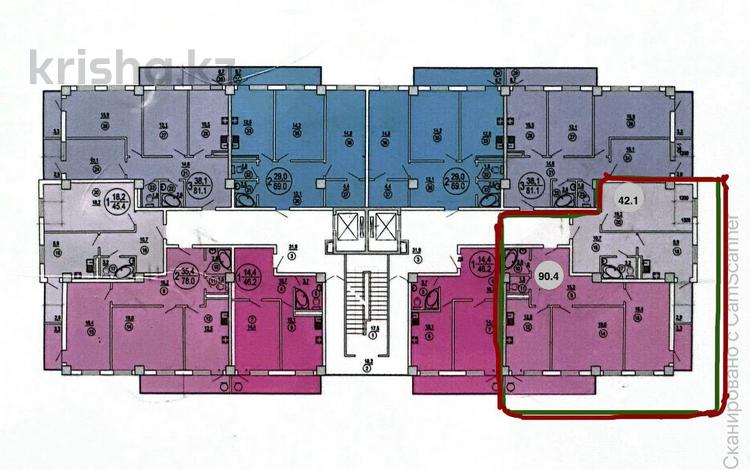 4-комнатная квартира · 132.5 м² · 3/13 этаж, 17-й мкр 115 за ~ 55.7 млн ₸ в Актау — фото 41