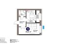 1-бөлмелі пәтер · 38.8 м² · 4/9 қабат, Е 101 5, бағасы: 26.2 млн ₸ в Астане, Нура р-н