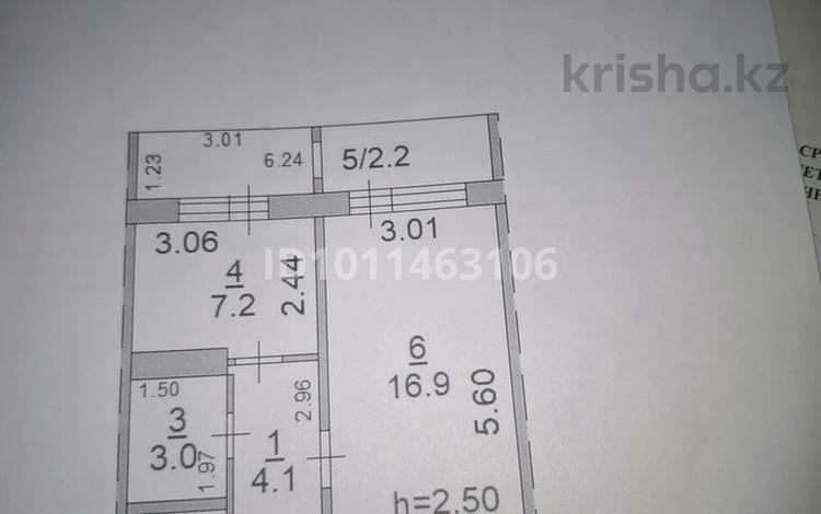 1-бөлмелі пәтер · 34 м² · 5/6 қабат, Уральский пер. 8, бағасы: 16.5 млн ₸ в Костанае — фото 2