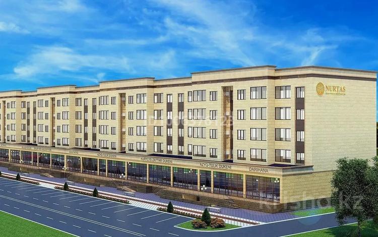 1-комнатная квартира · 48.1 м² · 3/5 этаж, 15 18/1 за 13.5 млн 〒 в Туркестане — фото 2