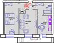 2-комнатная квартира · 68.9 м² · 4/12 этаж, Тауелсиздик 34/8 за ~ 26.2 млн 〒 в Астане, Алматы р-н — фото 3