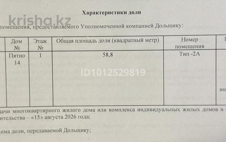 2-комнатная квартира · 59 м² · 1/9 этаж, Аль-Фараби 69Е — Находится за трц Esentai Mall за 135.7 млн ₸ в Алматы, Бостандыкский р-н — фото 2