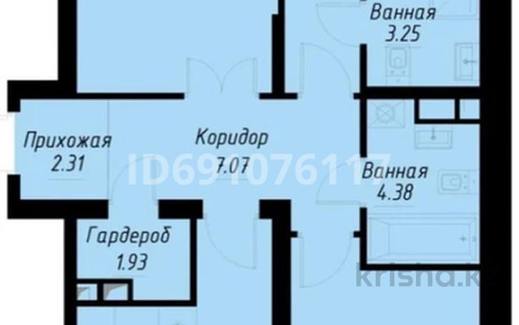 3-комнатная квартира, 93 м², 8/12 этаж, Сейфулина 469а​ за ~ 50 млн 〒 в Алматы — фото 8