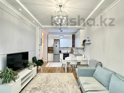 2-бөлмелі пәтер · 57 м² · 2/12 қабат, Бекхожина 15 — Бегалина, бағасы: 72.5 млн ₸ в Алматы, Медеуский р-н