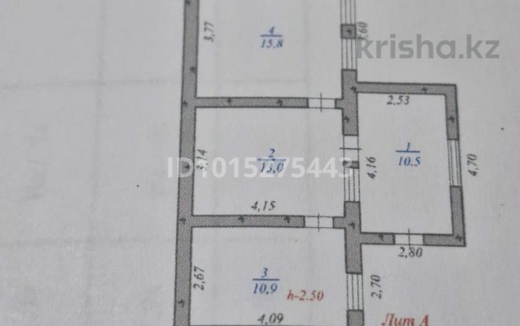 Отдельный дом · 3 комнаты · 50.2 м² · 5 сот., Байгекум 24 за 10 млн ₸ в  — фото 2