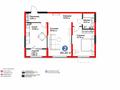 2-бөлмелі пәтер · 65.25 м² · 5/6 қабат, Тараз 8/1, бағасы: 45 млн ₸ в Алматы, Турксибский р-н