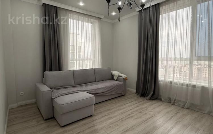 2-бөлмелі пәтер · 60 м² · 17/18 қабат, Санжара Асфендиярова 8, бағасы: 300 000 ₸ в Астане, Нура р-н — фото 2