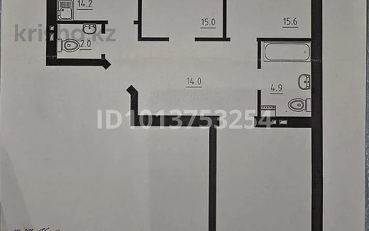 3-комнатная квартира · 92.5 м² · 2/5 этаж, мкр. Алтын орда 358а, 358а/1 за 31.5 млн ₸ в Актобе — фото 2