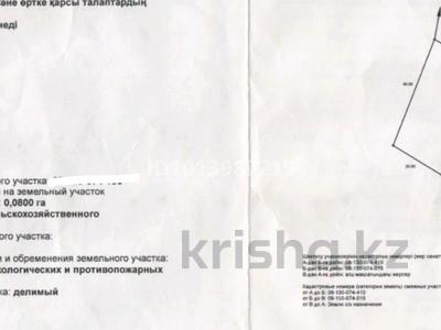 Жер телімі · 8 сотық, мкр Омега, Сливовая — Садовое общество "Волна", бағасы: 1.3 млн ₸ в Уральске