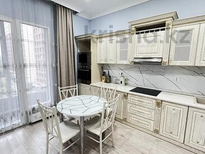 2-комнатная квартира, 65 м², 6 этаж помесячно, Манаса 109а за 350 000 〒 в Алматы, Алмалинский р-н