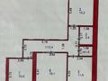 3-комнатная квартира · 68 м² · 7/9 этаж, Чокина , мкр. Сарыарка 150/2 за 35.9 млн ₸ в Павлодаре