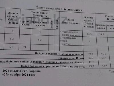2-комнатная квартира · 49.7 м² · 2/12 этаж, Туркия 1/10 за 22.5 млн ₸ в Шымкенте