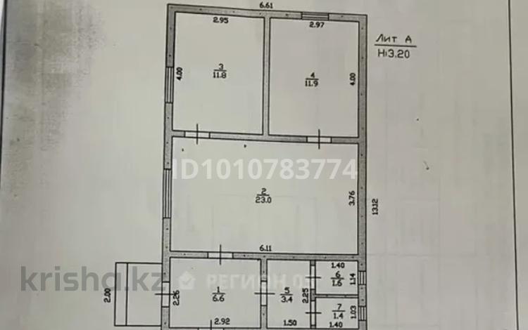 Отдельный дом · 3 комнаты · 70.8 м² · 10 сот., Сұлутөр 21 за 18 млн ₸ в Талдыкоргане, село Ынтымак — фото 12