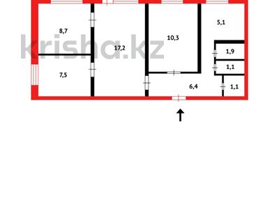 4-комнатная квартира · 61.1 м² · 3/5 этаж, Микрорайон 1а 23 за 15 млн ₸ в Сарани