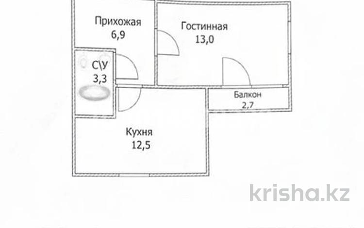 1-комнатная квартира · 35 м² · 8/9 этаж, А 92 5, 5/1 за 14.2 млн ₸ в Астане, Алматы р-н — фото 2